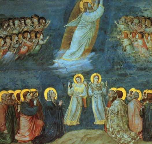 Giotto, Wniebowstąpienie, 1305